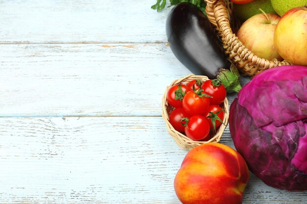 Świeże warzywa na rynku